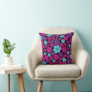 Search for blue and black cushions Flowers