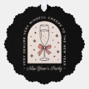 Search for new years eve christmas tree decorations Black