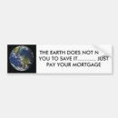 Search for save the earth bumper stickers Global