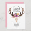 Search for bull skull invitations Bohemian