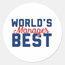 Search for best manager stickers Business