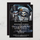 Search for modern halloween invitations Skull