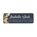 Search for modern floral return address labels Stylish