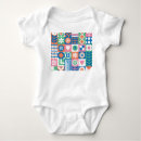 Search for geometric pattern baby clothes Flower