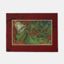 Search for vintage christmas doormats Holly