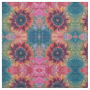 Search for teal orange fabric Rustic