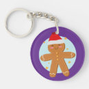 Search for gingerbread man key rings Christmas tree