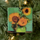 Search for sunflower christmas tree decorations Flowers
