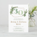 Search for 30th wedding anniversary invitations Elegant