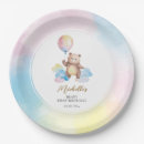 Search for teddy bear plates Watercolor