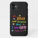 Search for know that i am god iphone cases Christian