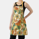Search for green and gold pattern aprons Floral