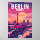Search for berlin vintage travel posters Illustration