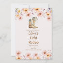 Search for pastel 1st birthday invitations Rodeo