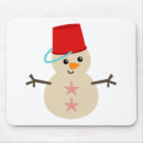 Search for beach christmas mousepads Snowman