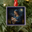 Search for night christmas tree decorations Nativity