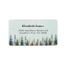 Search for forest trees return address labels Fall baby shower