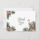 Search for tropical decor cards Flamingo