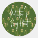 Search for hunting birthday stickers Nature