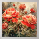 Search for vintage peony art Garden
