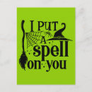 Search for put postcards Witch