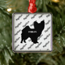 Search for papillon dog christmas tree decorations Dogs