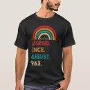 Search for august born tshirts 1963