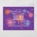 Search for evening bridal shower invitations Night