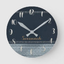 Search for denim clocks Rustic