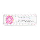Search for frosted return address labels Sprinkles