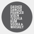 Search for vixen stickers Dasher dancer