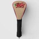 Search for welsh golf head covers Red dragon