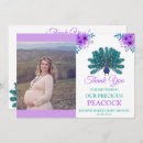 Search for peacock thank you cards Blue