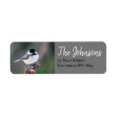 Search for chickadee return address labels Winter