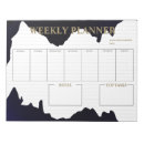 Search for weekly planner notepads Practical