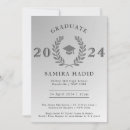 Search for wreath graduation invitations Class of 2024