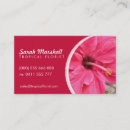 Search for hibiscus flower business cards Garden
