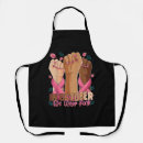 Search for awareness month aprons Pink