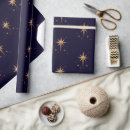 Search for gold star wrapping paper Snow