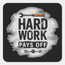 Search for working hard stickers Determination