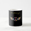 Search for peace symbol coffee mugs Hippie
