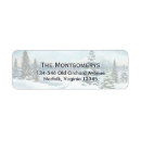 Search for snow scene return address labels Sky