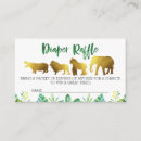 Search for safari diaper raffle tickets Jungle animals