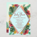 Search for mint and gold baby shower invitations Summer