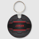 Search for abstract designs round key rings Red