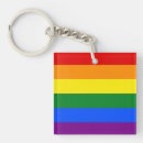 Search for colourful rainbow key rings Flag