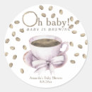 Search for coffee beans stickers Coffee baby shower