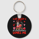 Search for love singing key rings I love you