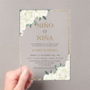 Search for gold glitter gender reveal invitations He or she