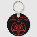 Search for satan key rings Humour
